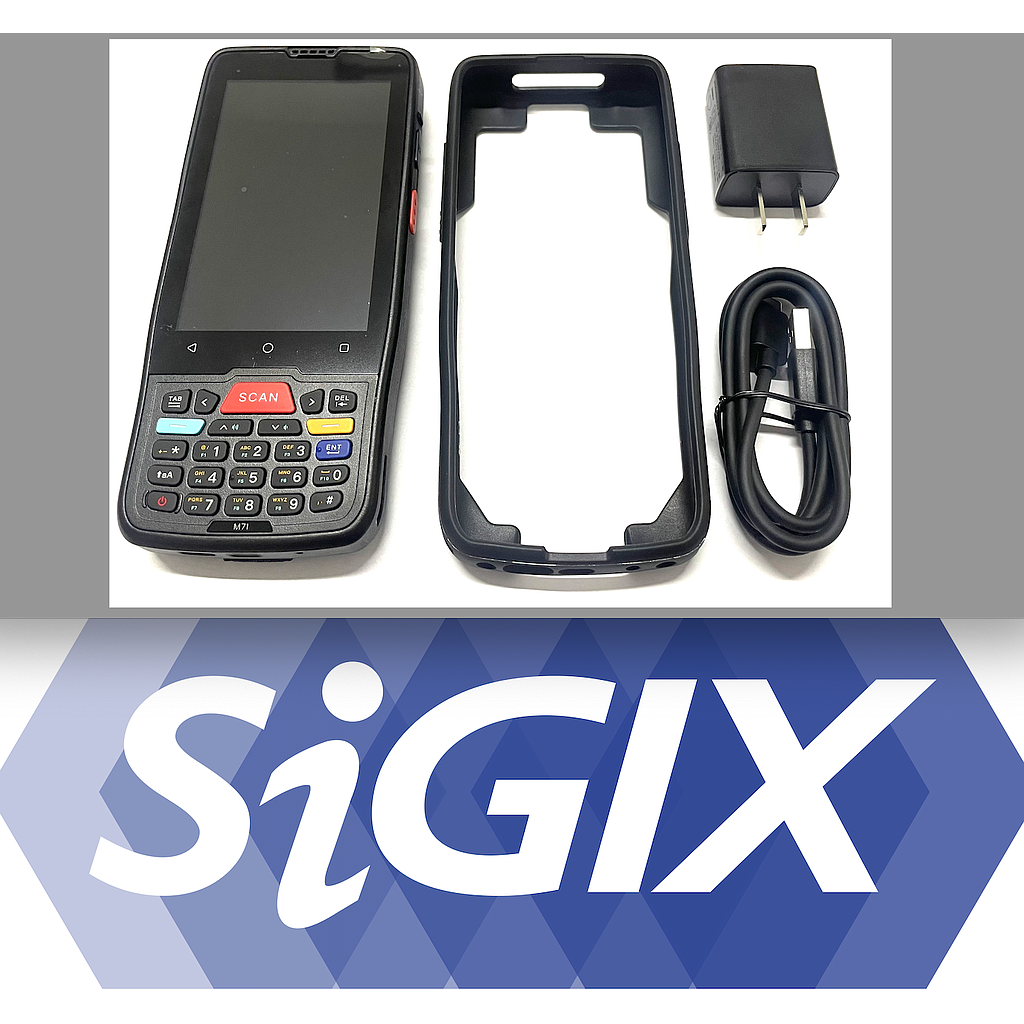 QCT-M71-PDT-C PRODUCTO COMBINADO QUE INCLUYE: EQUIPO MOVIL, PROTECTOR EXTERNO, CARGADOR TIPO BASE Y CONFIGURACION INICIAL SIGIX